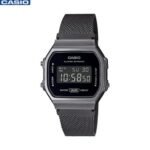 Casio Montre homme femme électronique avec fil métallique-A168wemb-1bdf
