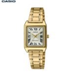 Casio montre femmes bracelet Métal Plaqué Or-Ltp-V007g