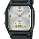 Casio Montre pour homme femme Quartz analogique-numérique etanche,avec bracelet en résine-aw-48he-7avdf