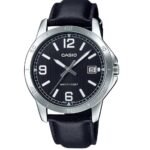 Casio montre Homme Analog Bracelet cuir