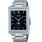 Casio Montre Homme Bracelet metal Phases de lune etanche WR50M-mtp-m105d-1avdf