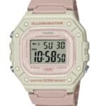 Casio montre femme bracelet plastique w-218hc-4a2vdf