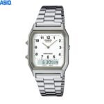 Casio montre pour homme analogique numérique bracelet en métal-aq-230a-7bmq