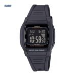 Casio Montre unisex homme femme avec bracelet en plastique, cadran électronique-w-201-1bvdf