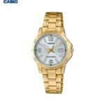 Casio montre femme quartz acier