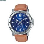 Casio montre pour homme cadran bleu