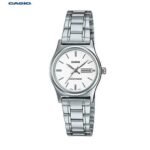 Casio montre femme analogique cadran blanc