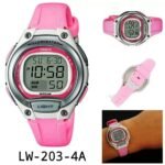 Casio montre pour fille femme bracelet en plastique rose