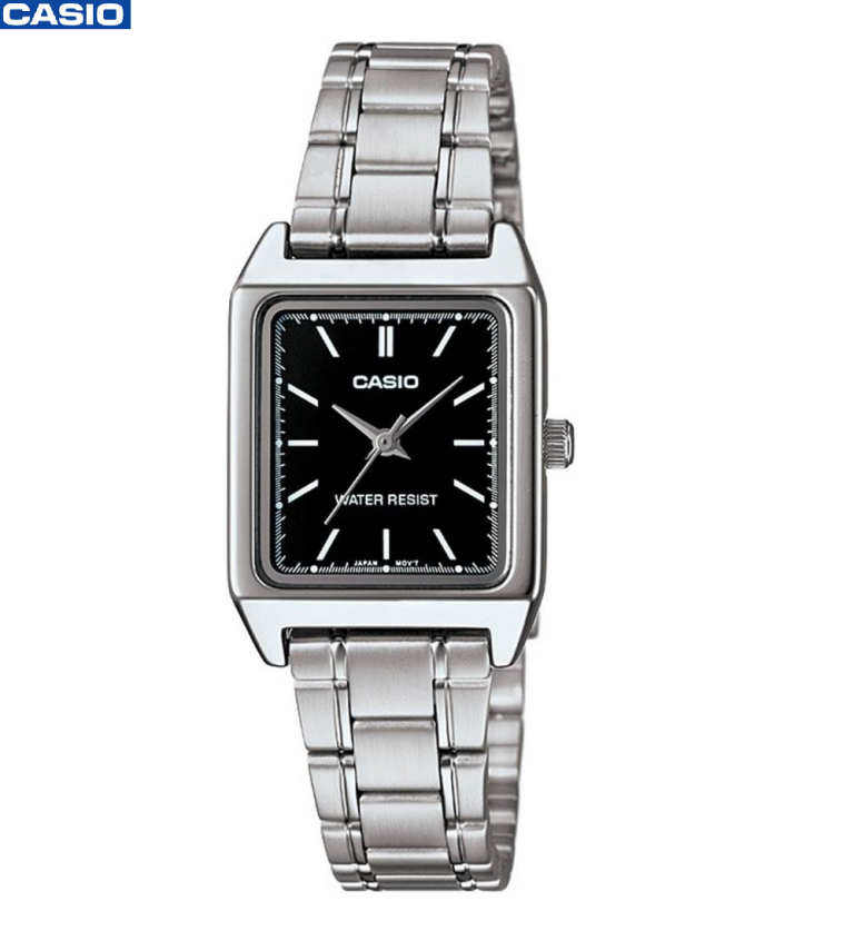 4-1-2.png Casio montre habillée quartz femme analogique inoxydable - Image 1