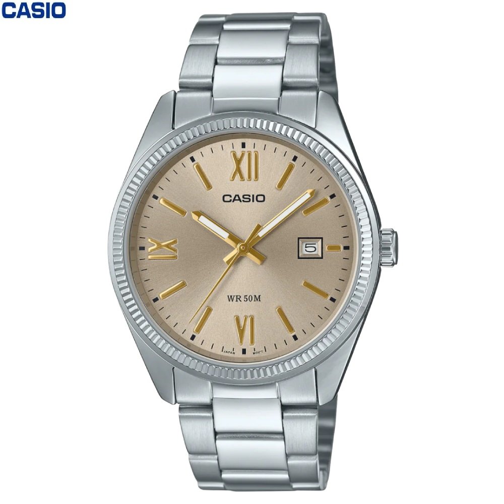 6-1-11.jpg Casio Montre pour homme Bracelet metal Aiguilless lumineuses etanche jusqu'à 50m-mtp-1302dd-9avdf - Image 1